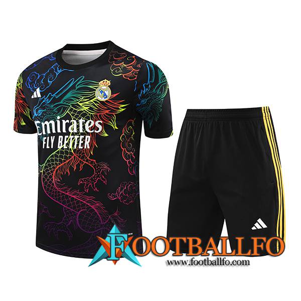 Camiseta Entrenamiento Real Madrid Negro 2024/2025