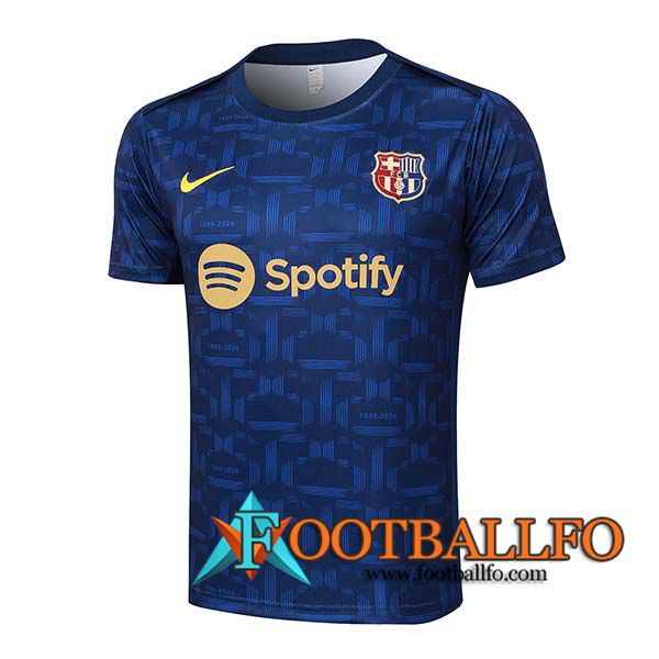 Camiseta Entrenamiento FC Barcelona azul real 2024/2025