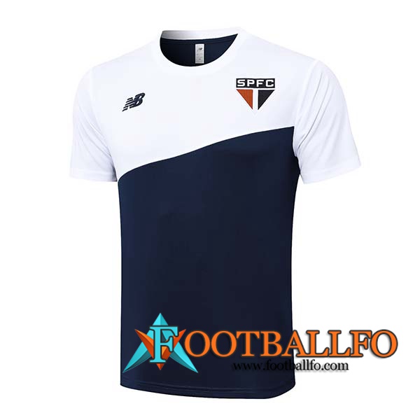 Camiseta Entrenamiento Sao Paulo FC Blanco/Azul 2024/2025