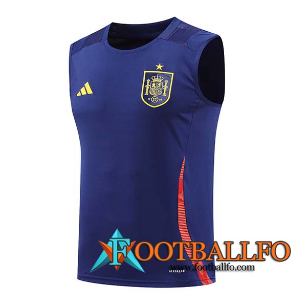 Chalecos De Futbol España Azul/Rojo 2024/2025