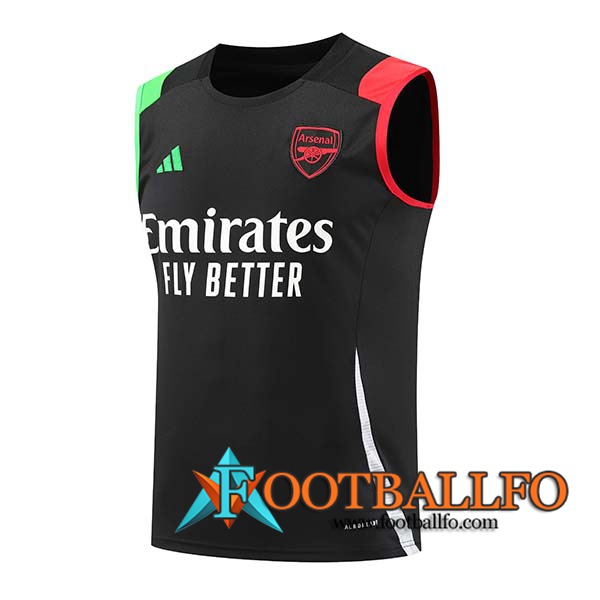 Chalecos De Futbol Arsenal Negro 2024/2025