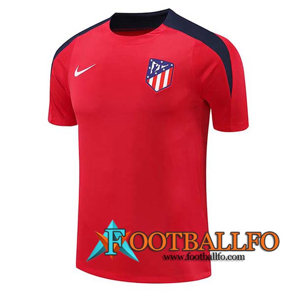 Camiseta Entrenamiento Atletico Madrid Rojo/Azul 2024/2025