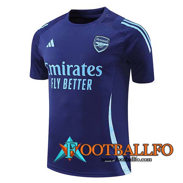 Camiseta Entrenamiento Arsenal Azul 2024/2025