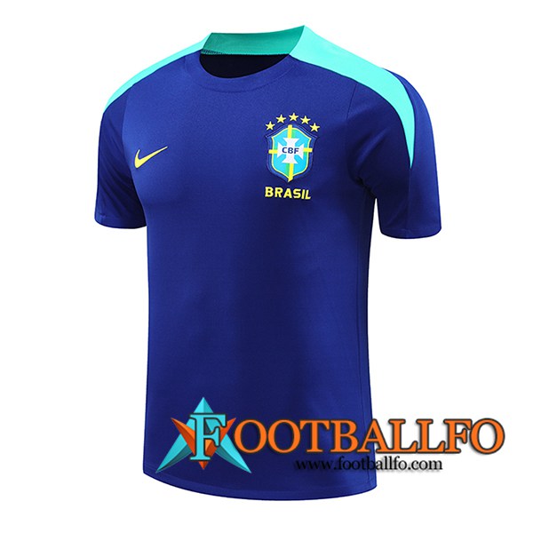 Camiseta Entrenamiento Brasil Azul 2024/2025