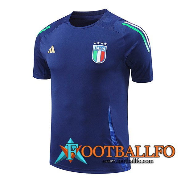 Camiseta Entrenamiento Italia Azul 2024/2025