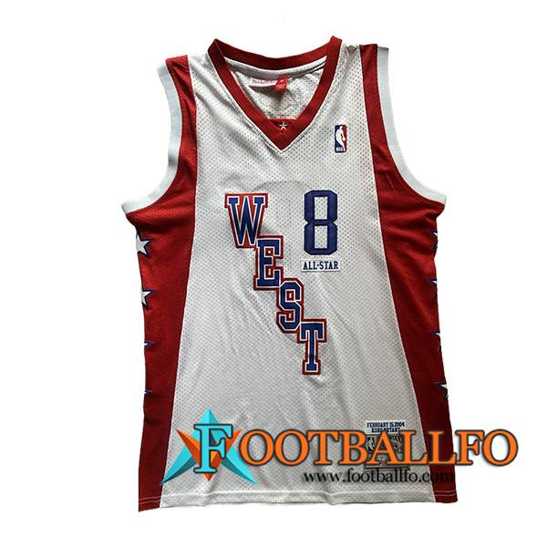 Camisetas American All-Star (BRYANT #8) 2024/25 Blanco/Rojo