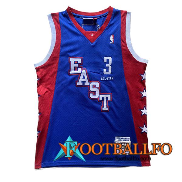 Camisetas American All-Star (IVERSON #3) 2024/25 Azul/Rojo