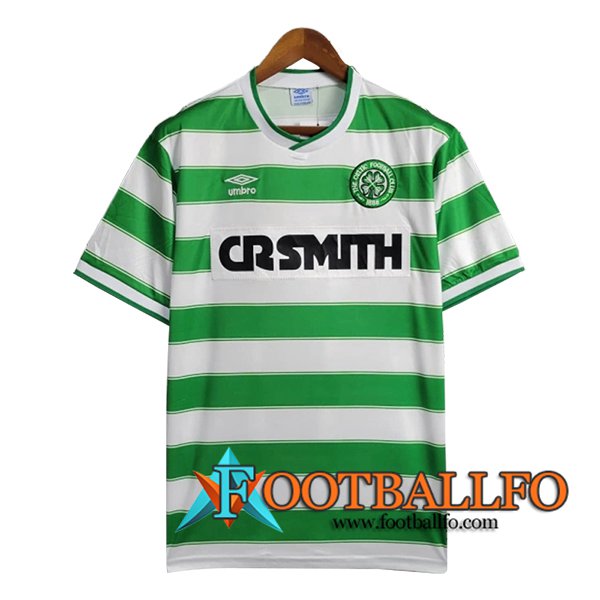 Camisetas De Futbol Celtic FC Retro Primera 1985/1986