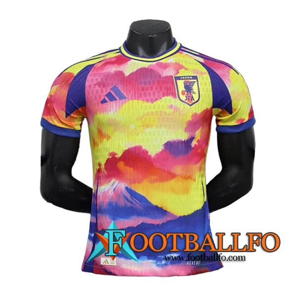 Camiseta Equipo Nacional Japon Special Edition Amarillo/Rosa 2024/2025