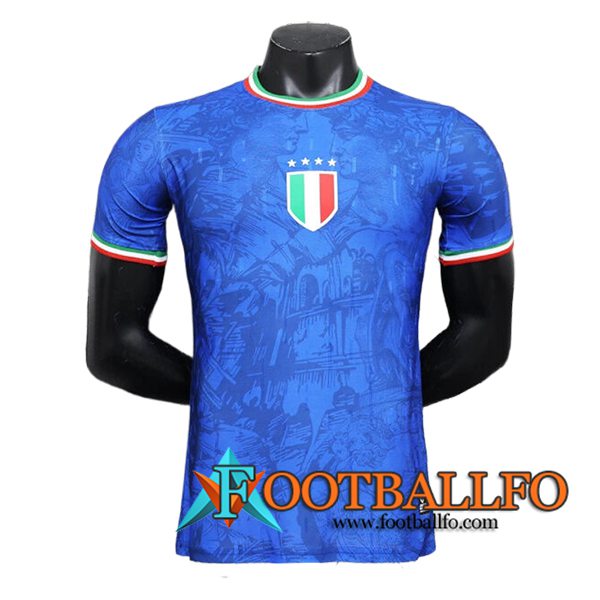 Camiseta Equipo Nacional Italia Special Edition Azul 2024/2025 -02