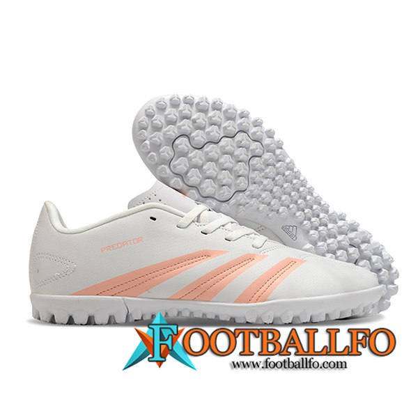 Adidas Botas De Fútbol Predator Club TF Blanco/Naranja