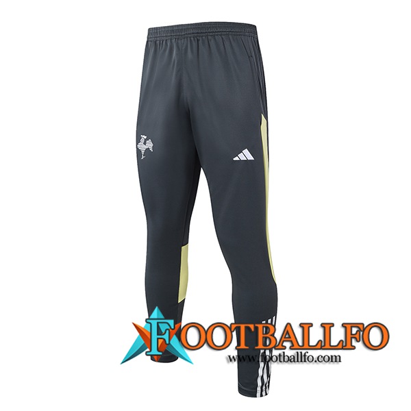 Pantalon Entrenamiento Atletico Mineiro Gris/Amarillo 2024/2025