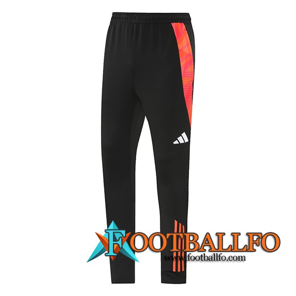 Pantalon Entrenamiento Bayern Munich Negro/Naranja 2024/2025