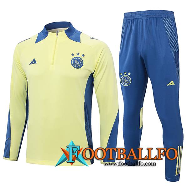 Chandal Equipos De Futbol Ajax Amarillo/Azul 2024/2025