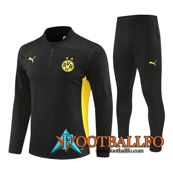 Chandal Equipos De Futbol Dortmund Negro/Amarillo 2024/2025