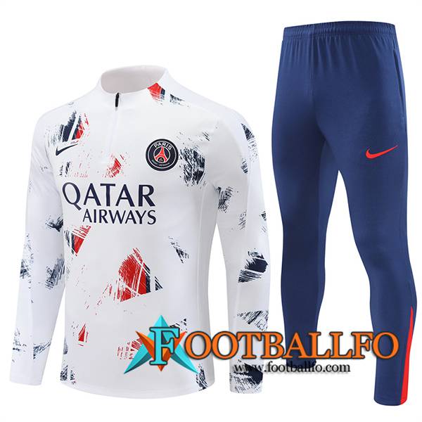 Chandal Equipos De Futbol PSG Blanco 2024/2025