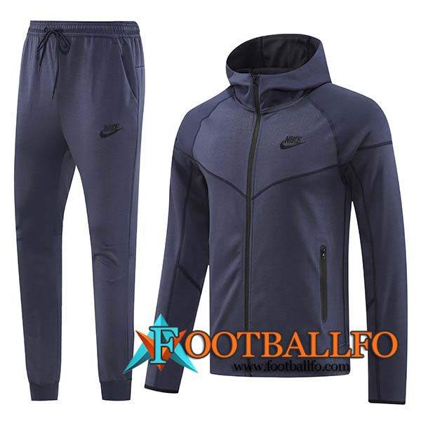 Chaqueta Con Capucha Chandal Rompevientos Chaqueta Nike azul real 2024/2025