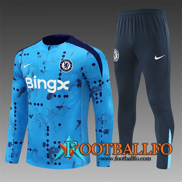 Chandal Equipos De Futbol FC Chelsea Ninos Azul Claro 2024/2025