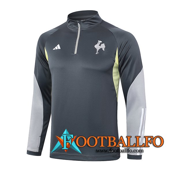 Sudadera De Entrenamiento Atletico Mineiro Gris/Amarillo 2024/2025