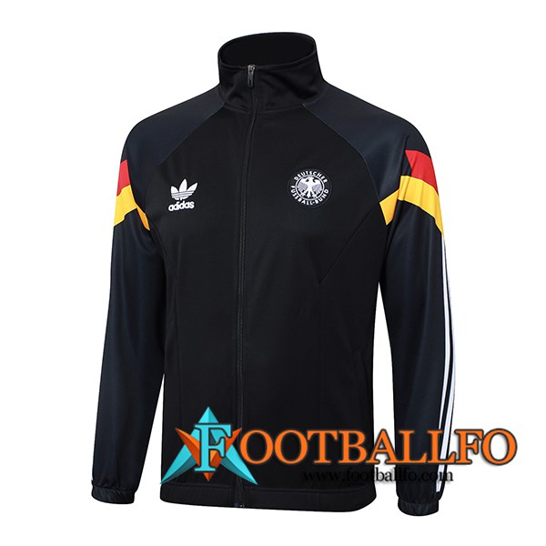 Chaquetas Futbol Alemania Negro 2024/2025