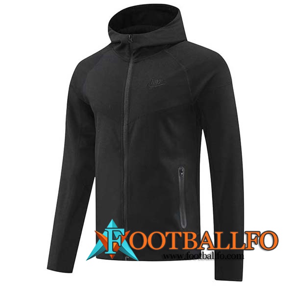 Chaqueta Con Capucha Nike Negro 2024/2025