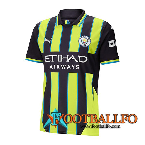 Nueva Camisetas De Futbol Manchester City Segunda 2024/2025