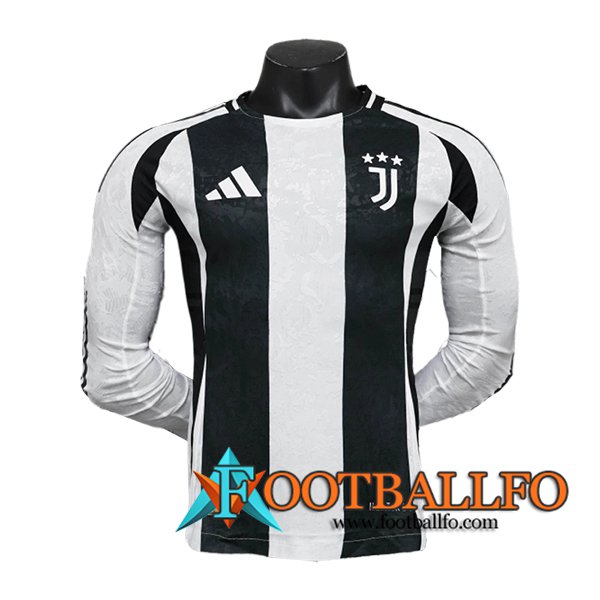 Camisetas De Futbol Juventus Manga Largas Primera 2024/2025