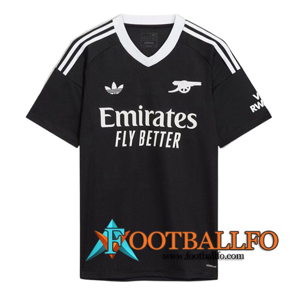 Camisetas De Futbol Arsenal Portero Negro 2024/2025