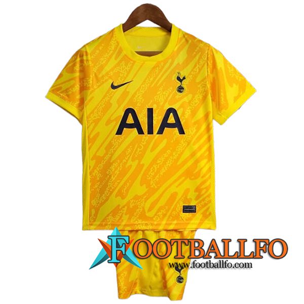 Camisetas De Futbol Tottenham Hotspurs Ninos Portero Amarillo 2024/2025