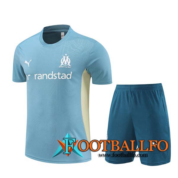 Camiseta Entrenamiento Marsella Verde/Blanco 2024/2025