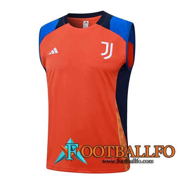 Chalecos De Futbol Juventus Naranja/Azul 2024/2025