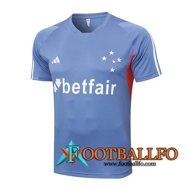 Camiseta Entrenamiento Cruzeiro Gris/Naranja 2024/2025