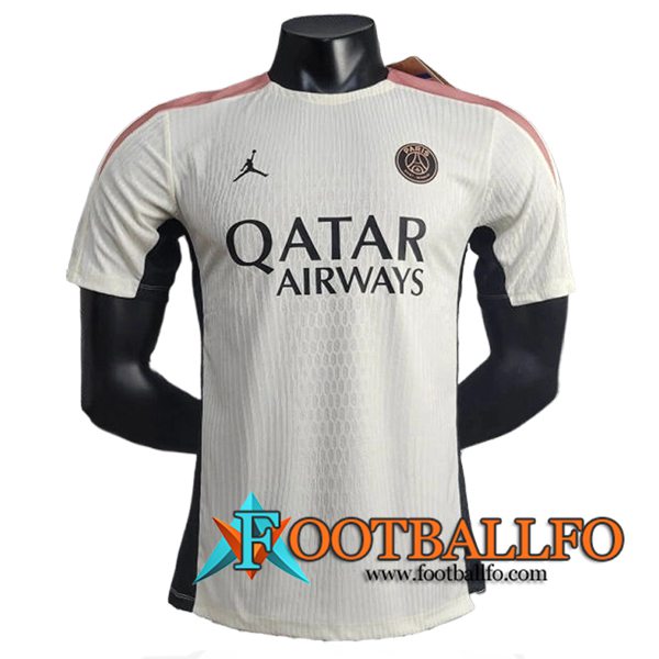 Camiseta Entrenamiento PSG Blanco/Rosa 2024/2025