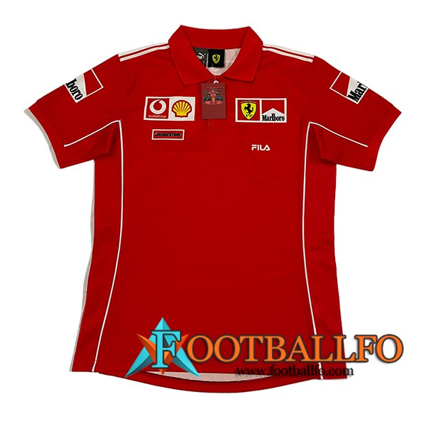 Polo F1 Scuderia Ferrari Team Rojo 2024