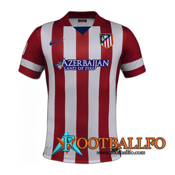 Camisetas De Futbol Atletico Madrid Retro Primera 2013/2014