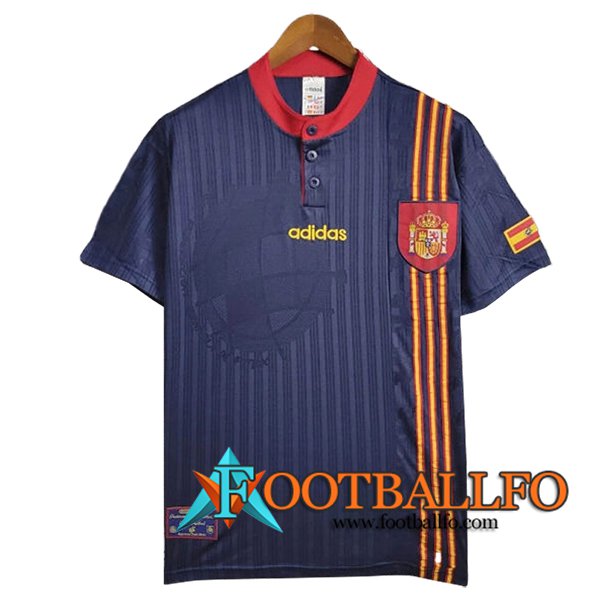 Camisetas De Futbol España Retro Segunda 1996