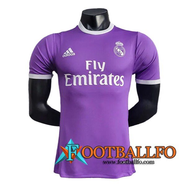 Camisetas De Futbol Real Madrid Retro Segunda 2016/2017