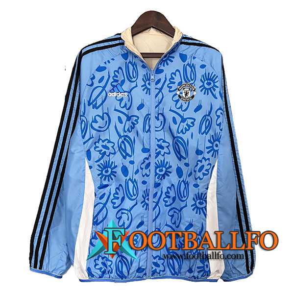 Rompevientos Manchester United Azul/Blanco 2024/2025