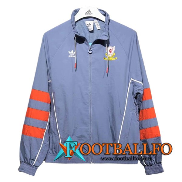 Rompevientos FC Liverpool Gris/Naranja 2024/2025