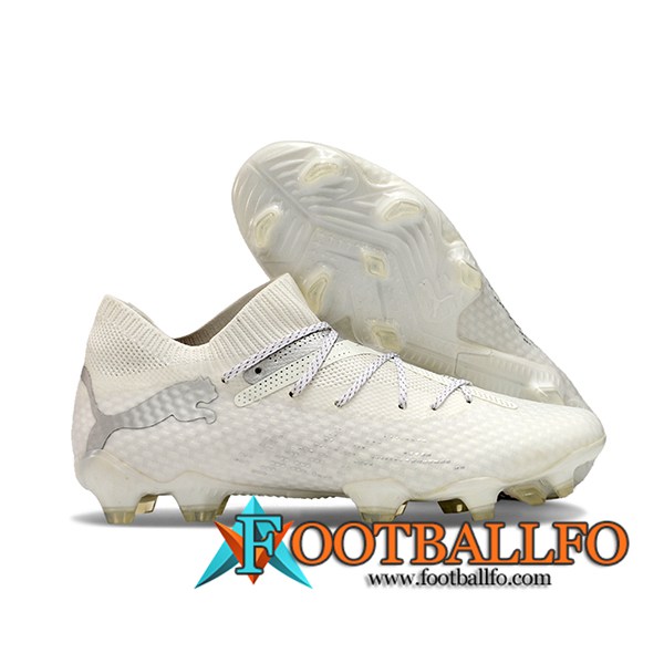 PUMA Botas De Fútbol FUTURE 7 ULTIMATE FG/AG Blanco