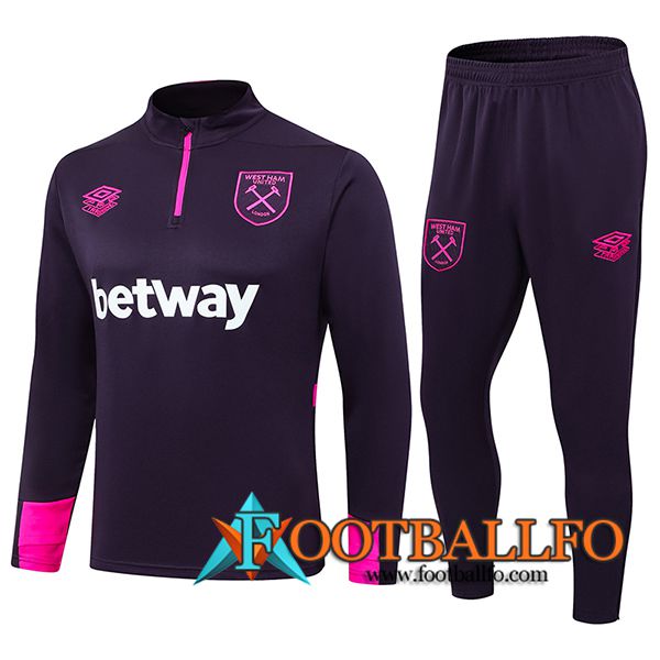 Chandal Equipos De Futbol West Ham Violeta 2024/2025