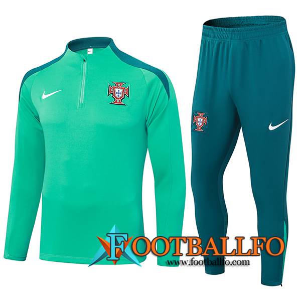 Chandal Equipos De Futbol Portugal Verde 2024/2025 -03