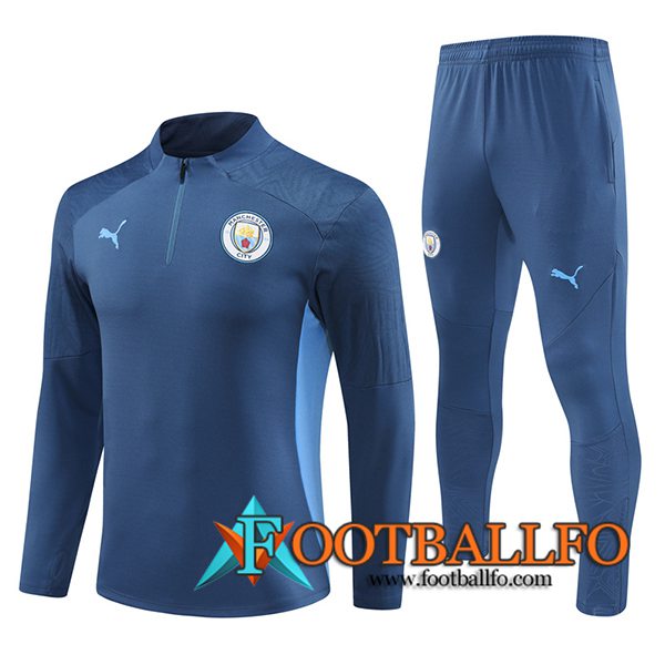 Chandal Equipos De Futbol Manchester City azul real 2024/2025