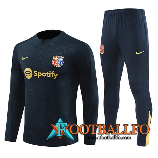 Chandal Equipos De Futbol FC Barcelona Azul Oscuro 2024/2025