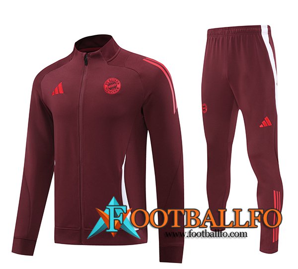 Chandal Equipos De Futbol Chaquetas Juventus Rojo 2024/2025