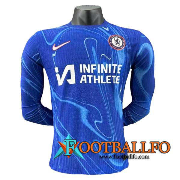 Camisetas De Futbol FC Chelsea Manga Largas Primera 2024/2025