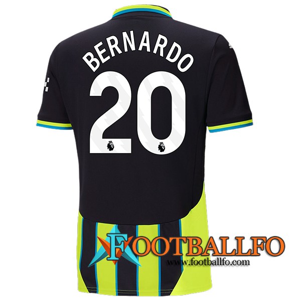 Camisetas De Futbol Manchester City (BERNARDO #20) 2024/2025 Segunda