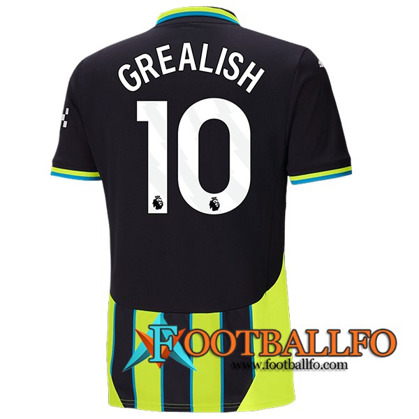 Camisetas De Futbol Manchester City (GREALISH #10) 2024/2025 Segunda