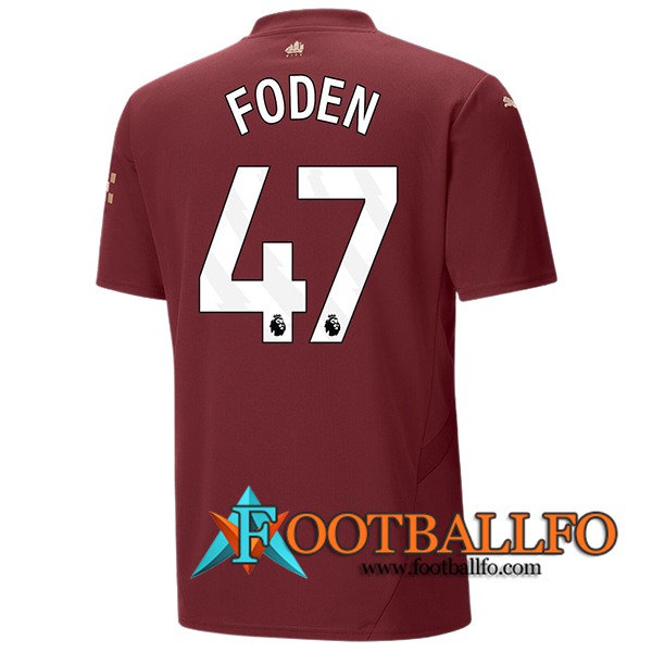 Camisetas De Futbol Manchester City (FODEN #47) 2024/2025 Tercera