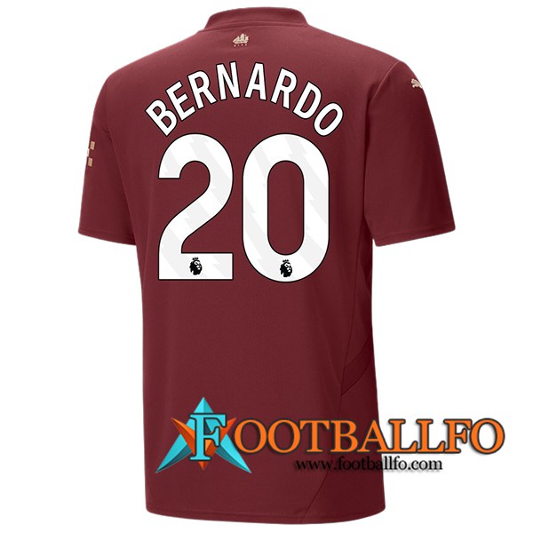 Camisetas De Futbol Manchester City (BERNARDO #20) 2024/2025 Tercera